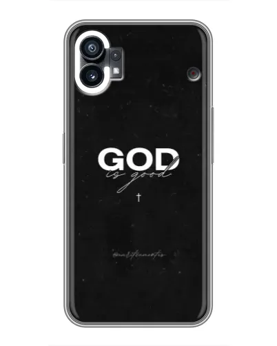 Чехол для Nothing Phone 1 с картинкой «GOD — Бог над всем» Чехол для Nothing Phone 1 с картинкой «GOD — Бог над всем»