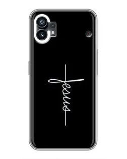 Чехол для Nothing Phone 1 с картинкой «Тонкая линия веры»