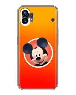 Чехол для Nothing Phone 1 с картинкой «Mickey в круге»