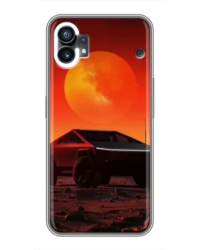 Чехол для Nothing Phone 1 с картинкой «Cybertruck на Марсе» Чехол для Nothing Phone 1 с картинкой «Cybertruck на Марсе»
