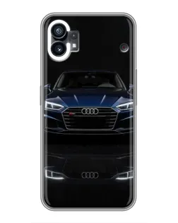 Чохол для Nothing Phone 1 з картинкою «Audi — нічне відображення»