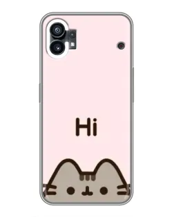 Чохол для Nothing Phone 1 з картинкою «Пушин каже Hi»