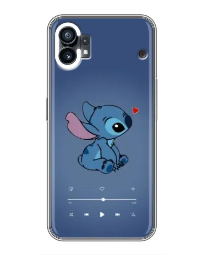 Чехол для Nothing Phone 1 с картинкой «Музыкальный Stitch» Чехол для Nothing Phone 1 с картинкой «Музыкальный Stitch»