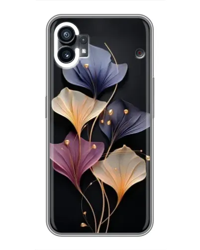 Чехол для Nothing Phone 1 с картинкой «Лиловые цветы грации» Чехол для Nothing Phone 1 с картинкой «Лиловые цветы грации»