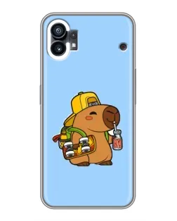 Чохол для Nothing Phone 1 з картинкою «Капібара на скейті» Чохол для Nothing Phone 1 з картинкою «Капібара на скейті»