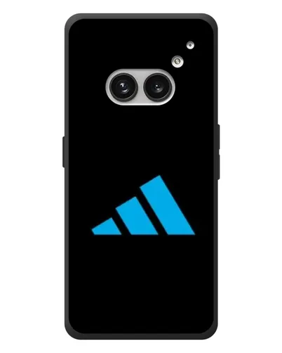Чехол для Nothing Phone (2a) Plus с картинкой «Adidas Cyan Logo»