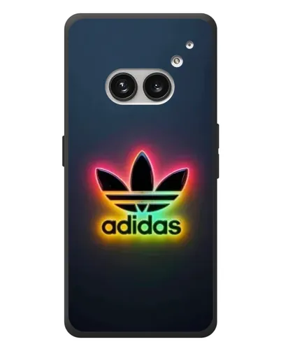 Чехол для Nothing Phone (2a) Plus с картинкой «Неоновый Adidas»