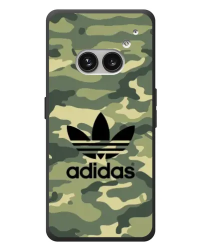Чехол для Nothing Phone (2a) Plus с картинкой «Милитари стиль Adidas»