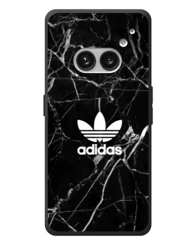 Чехол для Nothing Phone (2a) Plus с картинкой «Белый мрамор Adidas»