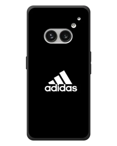 Чехол для Nothing Phone (2a) Plus с картинкой «Черная классика Adidas»