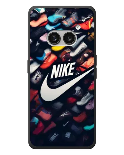 Чехол для Nothing Phone (2a) Plus с картинкой «Коллекция кроссовок Nike»