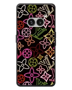 Чехол для Nothing Phone (2a) Plus с картинкой «Неоновый микс Nike»
