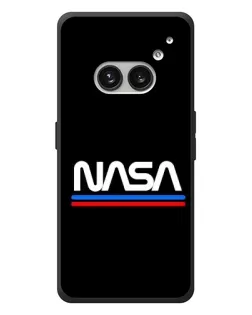 Чехол для Nothing Phone (2a) Plus с картинкой «NASA — классика Red Blue» Чехол для Nothing Phone (2a) Plus с картинкой «NASA — классика Red Blue»