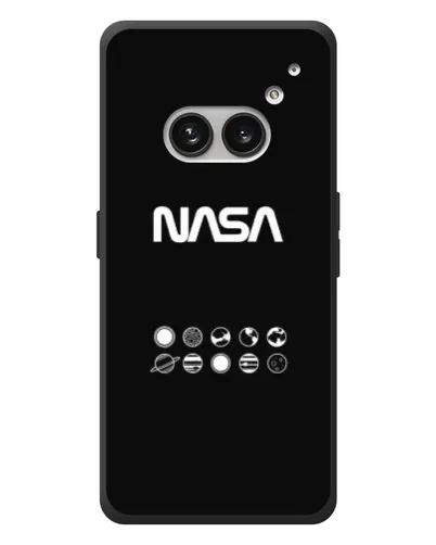 Чехол для Nothing Phone (2a) Plus с картинкой «NASA — технический принт»
