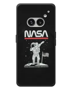Чехол для Nothing Phone (2a) Plus с картинкой «NASA — шагаем по Луне» Чехол для Nothing Phone (2a) Plus с картинкой «NASA — шагаем по Луне»