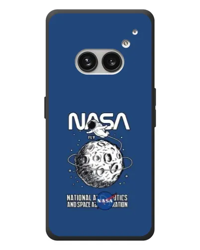 Чехол для Nothing Phone (2a) Plus с картинкой «NASA — лунная миссия»