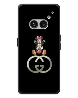 Чехол для Nothing Phone (2a) Plus с картинкой «Минни Маус на лого» Чехол для Nothing Phone (2a) Plus с картинкой «Минни Маус на лого»