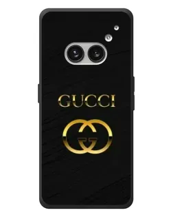 Чехол для Nothing Phone (2a) Plus с картинкой «Золотой логотип Gucci» Чехол для Nothing Phone (2a) Plus с картинкой «Золотой логотип Gucci»