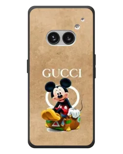 Чехол для Nothing Phone (2a) Plus с картинкой «Микки Маус Gucci — крафт» Чехол для Nothing Phone (2a) Plus с картинкой «Микки Маус Gucci — крафт»
