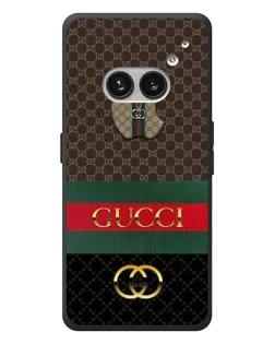 Чехол для Nothing Phone (2a) Plus с картинкой «Gucci — брендированный десерт» Чехол для Nothing Phone (2a) Plus с картинкой «Gucci — брендированный десерт»