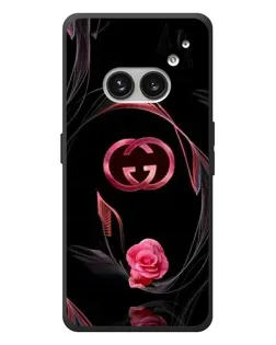 Чехол для Nothing Phone (2a) Plus с картинкой «Gucci — неоновая роза» Чехол для Nothing Phone (2a) Plus с картинкой «Gucci — неоновая роза»