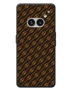 Чехол для Nothing Phone (2a) Plus с картинкой «Gucci — золотые диагонали» Чехол для Nothing Phone (2a) Plus с картинкой «Gucci — золотые диагонали»