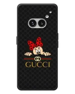 Чехол для Nothing Phone (2a) Plus с картинкой «Минни Маус Gucci — черный» Чехол для Nothing Phone (2a) Plus с картинкой «Минни Маус Gucci — черный»