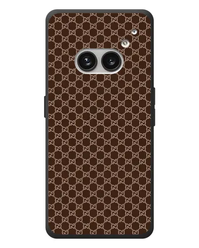 Чехол для Nothing Phone (2a) Plus с картинкой «Gucci — шоколадная сетка» Чехол для Nothing Phone (2a) Plus с картинкой «Gucci — шоколадная сетка»