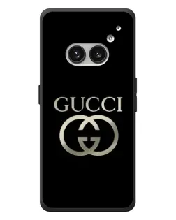 Чехол для Nothing Phone (2a) Plus с картинкой «Gucci — золото на черном» Чехол для Nothing Phone (2a) Plus с картинкой «Gucci — золото на черном»