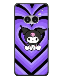 Чехол для Nothing Phone (2a) Plus с картинкой «Kuromi и фиолетовые сердца» Чехол для Nothing Phone (2a) Plus с картинкой «Kuromi и фиолетовые сердца»