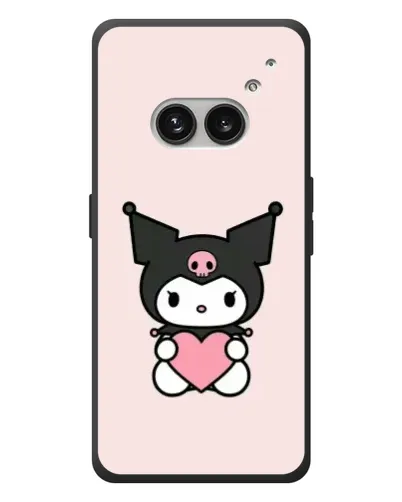 Чехол для Nothing Phone (2a) Plus с картинкой «Kuromi и сердце»