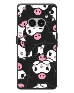Чехол для Nothing Phone (2a) Plus с картинкой «Паттерн голов Куроми» Чехол для Nothing Phone (2a) Plus с картинкой «Паттерн голов Куроми»