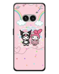 Чехол для Nothing Phone (2a) Plus с картинкой «My Melody и Kuromi» Чехол для Nothing Phone (2a) Plus с картинкой «My Melody и Kuromi»