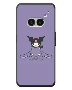 Чехол для Nothing Phone (2a) Plus с картинкой «Kuromi на лиловом фоне» Чехол для Nothing Phone (2a) Plus с картинкой «Kuromi на лиловом фоне»