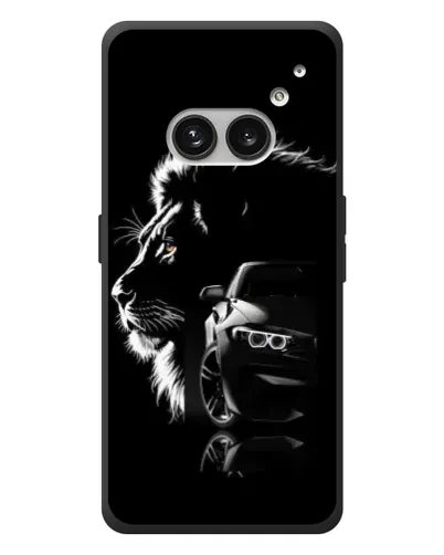 Чехол для Nothing Phone (2a) Plus с картинкой «BMW и лев» Чехол для Nothing Phone (2a) Plus с картинкой «BMW и лев»
