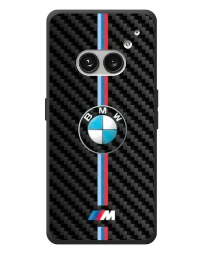 Чехол для Nothing Phone (2a) Plus с картинкой «Эмблема BMW и карбон» Чехол для Nothing Phone (2a) Plus с картинкой «Эмблема BMW и карбон»