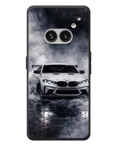 Чехол для Nothing Phone (2a) Plus с картинкой «BMW сквозь туман» Чехол для Nothing Phone (2a) Plus с картинкой «BMW сквозь туман»