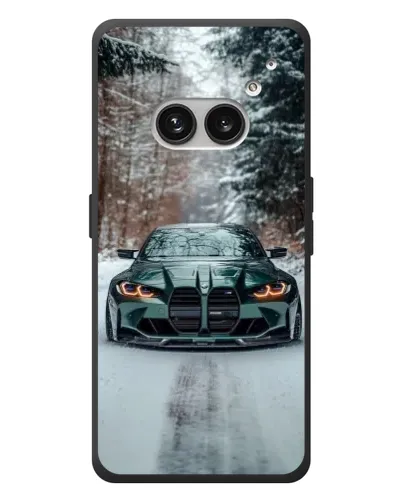 Чехол для Nothing Phone (2a) Plus с картинкой «BMW в зимнем лесу» Чехол для Nothing Phone (2a) Plus с картинкой «BMW в зимнем лесу»