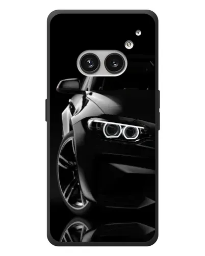Чехол для Nothing Phone (2a) Plus с картинкой «Черная BMW — профиль» Чехол для Nothing Phone (2a) Plus с картинкой «Черная BMW — профиль»
