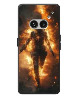 Чехол для Nothing Phone (2a) Plus с картинкой «BMW — скорость в дожде»