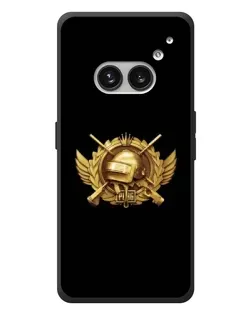 Чехол для Nothing Phone (2a) Plus с картинкой «PUBG — оранжевый градиент»