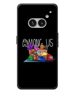 Чехол для Nothing Phone (2a) Plus с картинкой «Логотип Among Us»