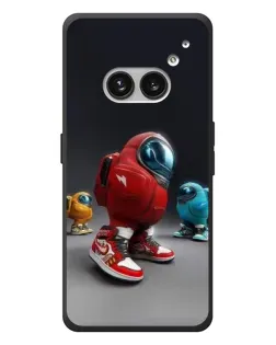 Чехол для Nothing Phone (2a) Plus с картинкой «Among Us — 3D стиль»
