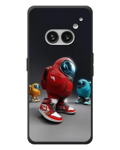 Чехол для Nothing Phone (2a) Plus с картинкой «Among Us — 3D стиль»