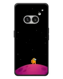 Чехол для Nothing Phone (2a) Plus с картинкой «Одинокий герой на планете»