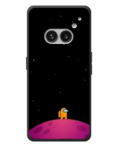 Чехол для Nothing Phone (2a) Plus с картинкой «Одинокий герой на планете»