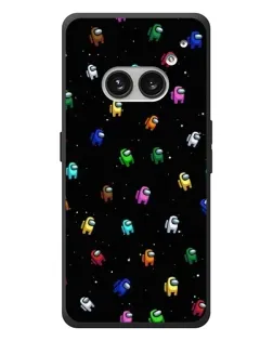 Чехол для Nothing Phone (2a) Plus с картинкой «Экипаж Among Us»