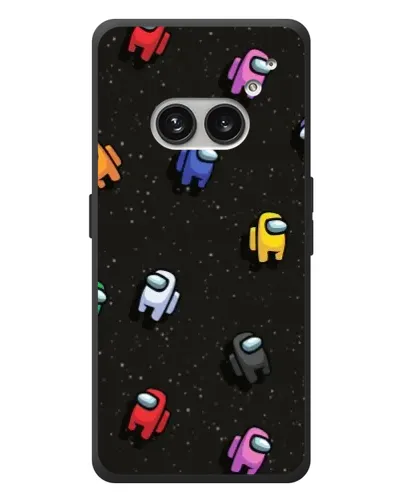 Чехол для Nothing Phone (2a) Plus с картинкой «Космический паттерн Among Us»