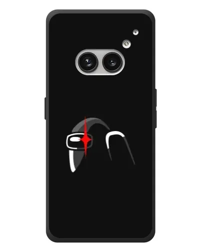 Чехол для Nothing Phone (2a) Plus с картинкой «Among Us шлем»