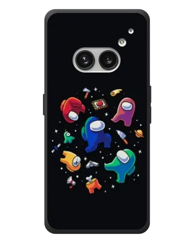 Чехол для Nothing Phone (2a) Plus с картинкой «Among Us космос»